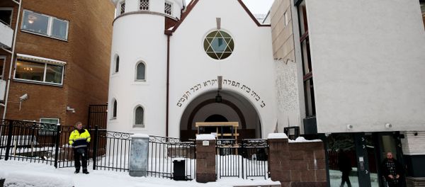 This photo taken on Jaunuary 12, 2015 shows the Oslo Synagogue This photo taken on Jaunuary 12, 2015 shows the Oslo Synagogue - Sputnik International