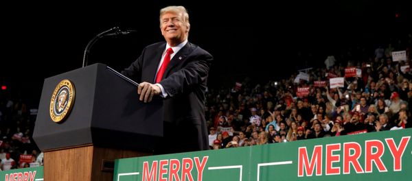 U.S. President Donald Trump holds a rally in Pensacola, Florida, U.S. December 8, 2017 U.S. President Donald Trump holds a rally in Pensacola, Florida, U.S. December 8, 2017 - Sputnik International