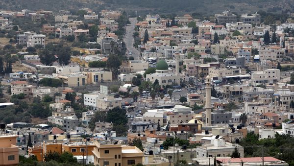 A general view shows the Arab village of Bartaa in Wadi Ara which straddles the Green Line between Israel and the Palestinian territories A general view shows the Arab village of Bartaa in Wadi Ara which straddles the Green Line between Israel and the Palestinian territories - Sputnik International