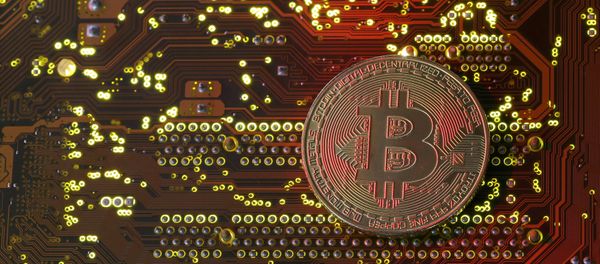 A copy of bitcoin standing on PC motherboard is seen in this illustration picture, October 26, 2017 A copy of bitcoin standing on PC motherboard is seen in this illustration picture, October 26, 2017 - Sputnik International