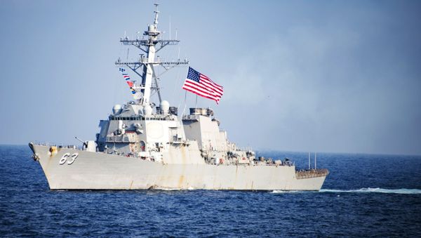 U.S. Navy destroyer USS Stethem U.S. Navy destroyer USS Stethem - Sputnik International