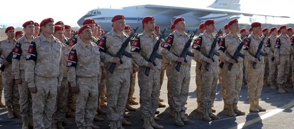 President Vladimir Putin visits Khmeimim Air Base in Syria - Sputnik International