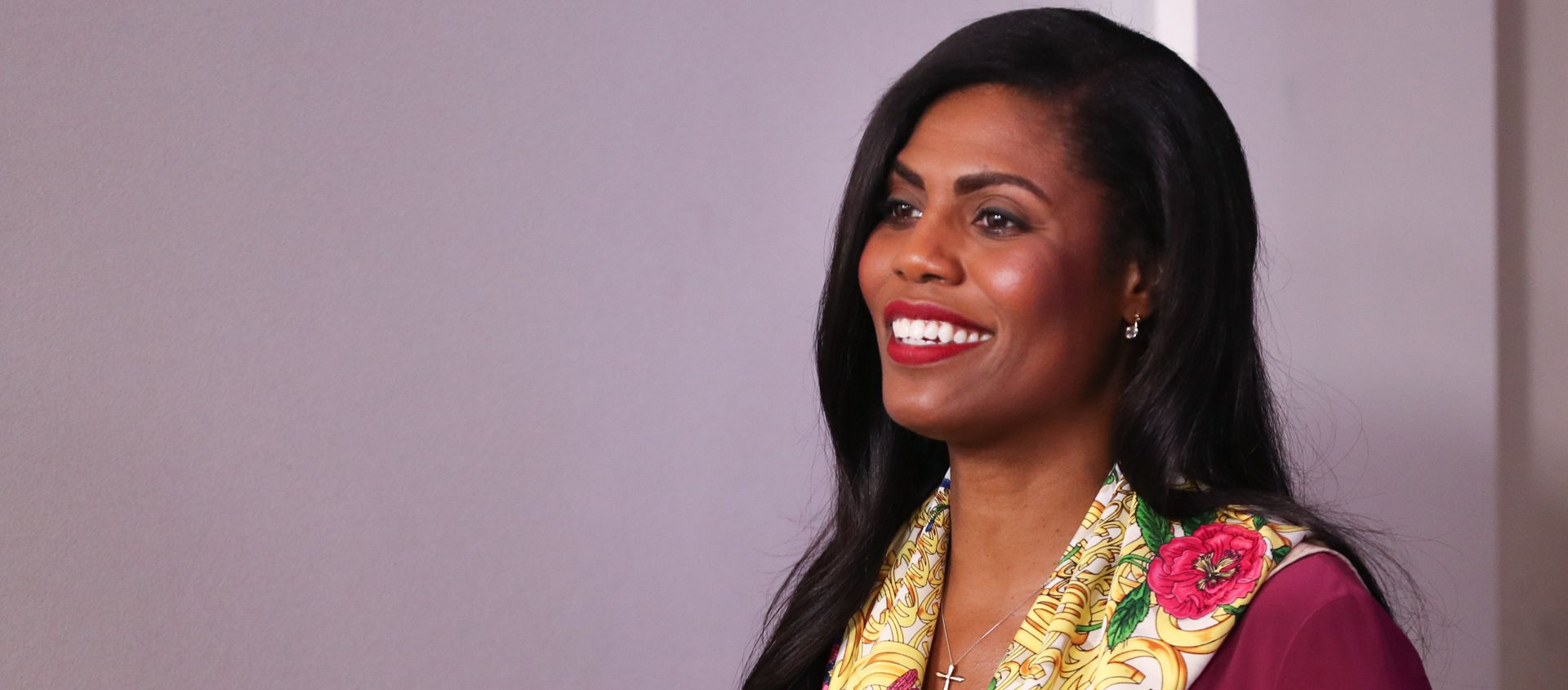 White House Director of communications for the Office of Public Liaison Omarosa Manigault arrives for the daily press briefing at the White House, Friday, May 5, 2017, in Washington - Sputnik International, 1920, 10.09.2018