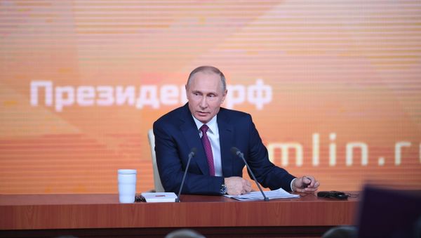 Vladimir Putin's annual news conference - Sputnik International