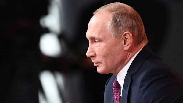 Vladimir Putin's annual news conference - Sputnik International