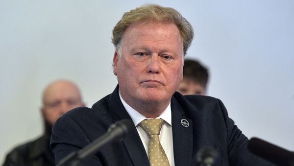 Kentucky State Rep. Republican Dan Johnson addresses the public from his church regarding sexual assault allegations in Louisville. (File) - Sputnik International