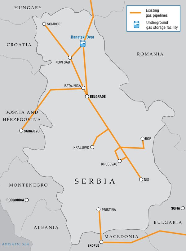 Natural gas pipelines in Serbia (file) Natural gas pipelines in Serbia (file) - Sputnik International