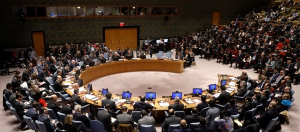 The United Nations Security Council begins a meeting at the United Nations Headquarters in New York, U.S The United Nations Security Council begins a meeting at the United Nations Headquarters in New York, U.S - Sputnik International