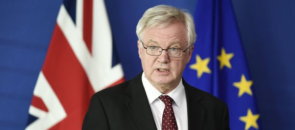 British Secretary of State for Exiting the European Union (Brexit Minister) David Davis British Secretary of State for Exiting the European Union (Brexit Minister) David Davis - Sputnik International