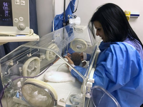 Children's unit of Tishreen Hospital in Latakia, Syria - Sputnik International