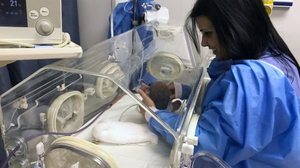 Children's unit of Tishreen Hospital in Latakia, Syria - Sputnik International