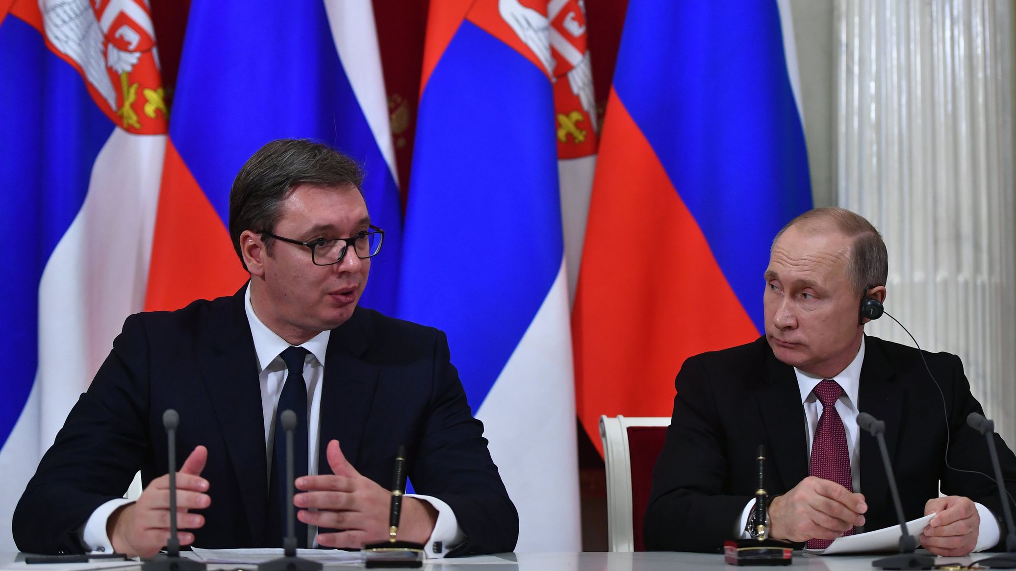 Vucic Says He Expects Cooperation With Russia to Strengthen After Elections