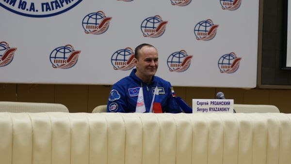 Russian ISS cosmonaut Sergey Ryazansky Russian ISS cosmonaut Sergey Ryazansky - Sputnik International