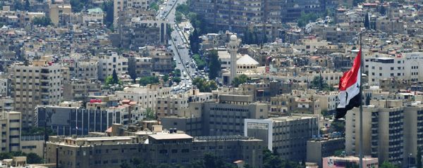 A view of Damascus from Qasioun Mountain A view of Damascus from Qasioun Mountain - Sputnik International
