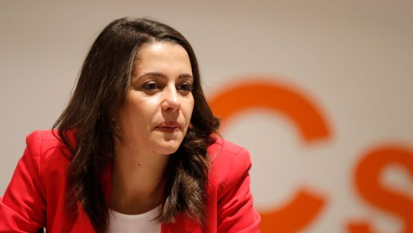 Ines Arrimadas, leader of Ciudadanos in Catalonia attends a meeting of her party's leadership in Barcelona, Spain, December 22, 2017 Ines Arrimadas, leader of Ciudadanos in Catalonia attends a meeting of her party's leadership in Barcelona, Spain, December 22, 2017 - Sputnik International
