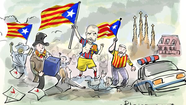 Footballer Leading the People - Sputnik International