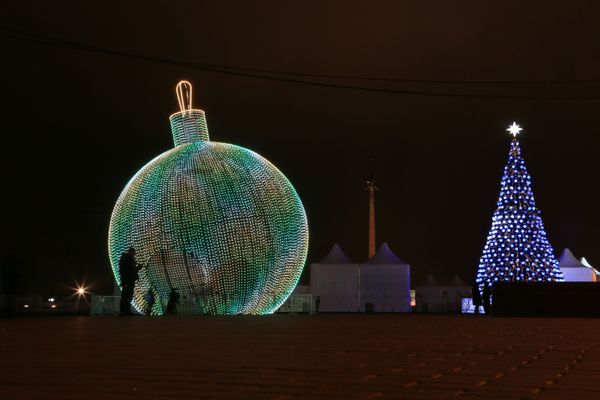 The Holidays Are Coming! Christmas Lights in Moscow - Sputnik International