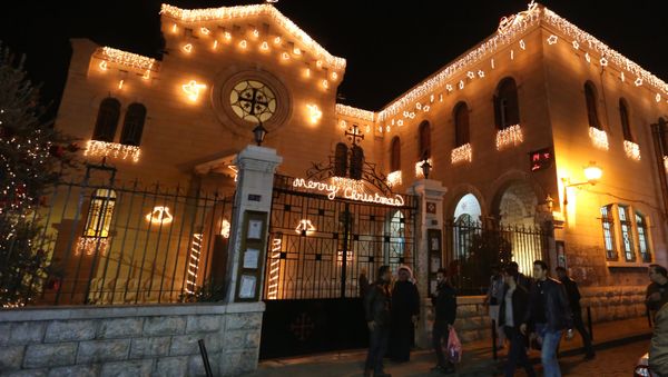 The celebration of Christmas in Syria - Sputnik International