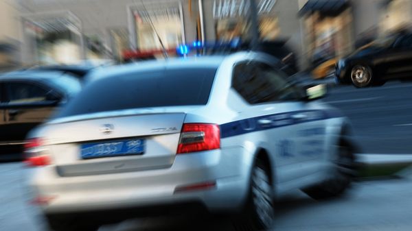 Police car in Moscow - Sputnik International