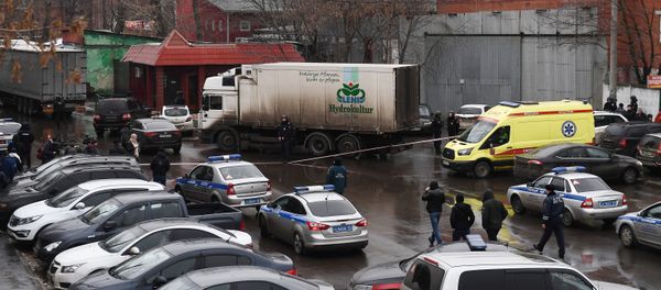 Situation on Ilovaiskaya street in Moscow - Sputnik International