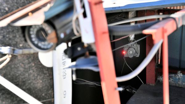 Monitoring cameras are seen at a house where the body of Airi Kakimoto was found in Neyagawa, Japan, in this photo taken by Kyodo on December 27, 2017 - Sputnik International