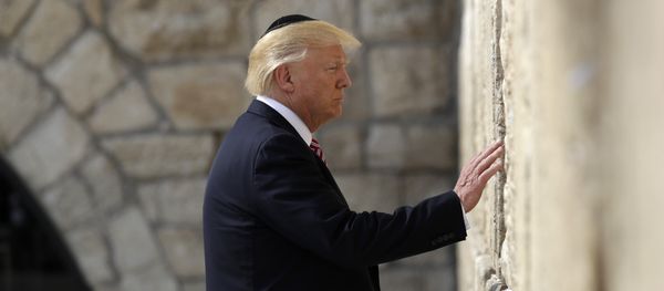 President Donald Trump visits the Western Wall, Monday, May 22, 2017, in Jerusalem - Sputnik International