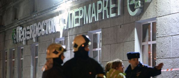 Explosion at Perekryostok store in St. Petersburg - Sputnik International