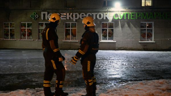 Explosion in a shop in the Russian city of St. Petersburg on December 27, 2017 Explosion in a shop in the Russian city of St. Petersburg on December 27, 2017 - Sputnik International