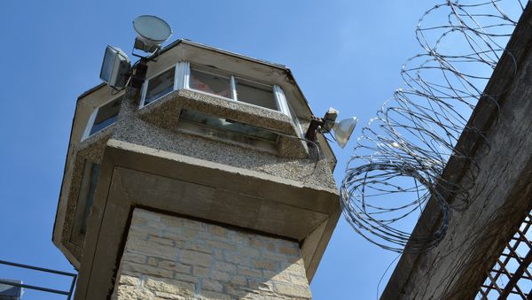 Guard tower in prison Guard tower in prison - Sputnik International