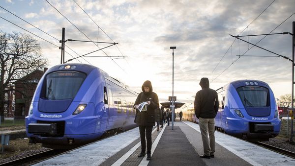 Commuter trains in Sweden Commuter trains in Sweden - Sputnik International