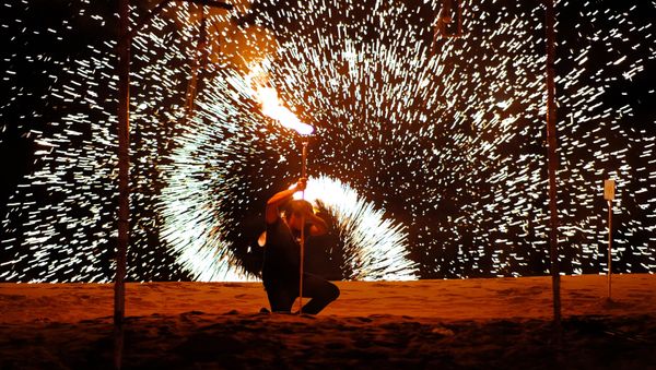Fire show - Sputnik International