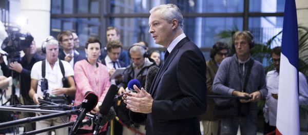French Economy Minister Bruno Le Maire gives a press conference at Bercy Economy ministry in Paris (File) - Sputnik International