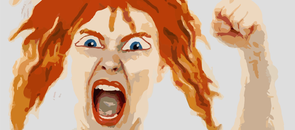 Angry woman - Sputnik International