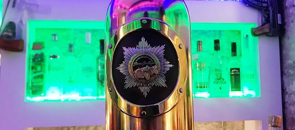 A bottle of Russo-Baltique vodka which was stolen on January 2, 2018 from Cafe 33 in Copenhagen, Denmark A bottle of Russo-Baltique vodka which was stolen on January 2, 2018 from Cafe 33 in Copenhagen, Denmark - Sputnik International