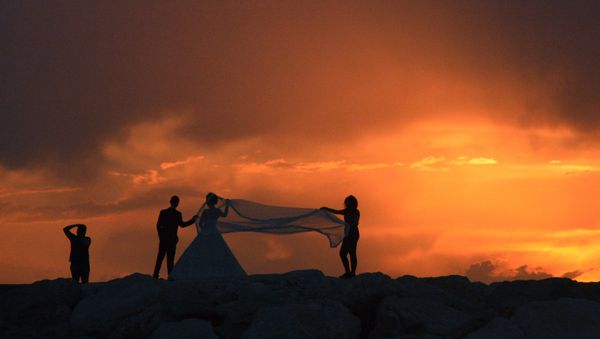 A wedding photo session - Sputnik International