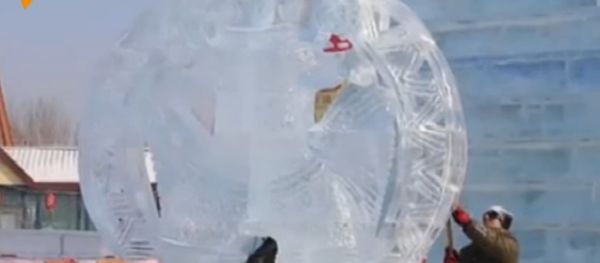 International Ice Sculpture Competition In Harbin - Sputnik International