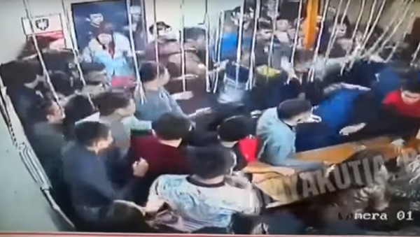 Brawl in Yakutsk club - Sputnik International