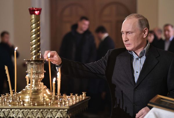Merry Orthodox Christmas Celebrations in Russia - Sputnik International