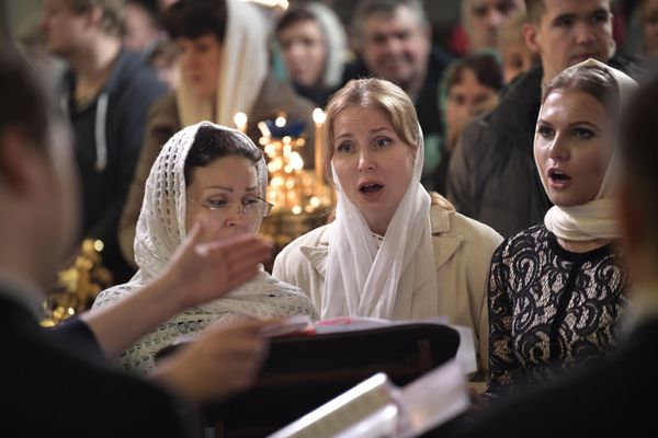 Merry Orthodox Christmas Celebrations in Russia - Sputnik International