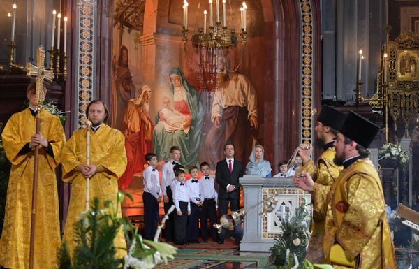 Merry Orthodox Christmas Celebrations in Russia - Sputnik International
