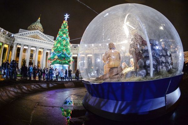 Merry Orthodox Christmas Celebrations in Russia - Sputnik International