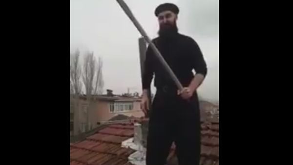 Man with a club - Sputnik International