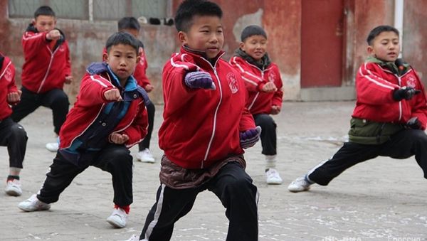 Shaolin Tagou Martial Arts School Students - Sputnik International