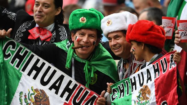 Mexican fans before the 2017 FIFA Confederations Cup match between Mexico and Russia - Sputnik International