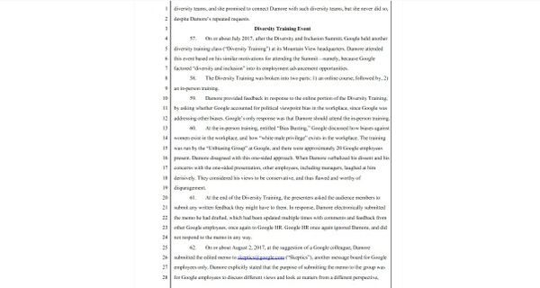 James Damore vs. Google: Class Action Lawsuit James Damore vs. Google: Class Action Lawsuit - Sputnik International