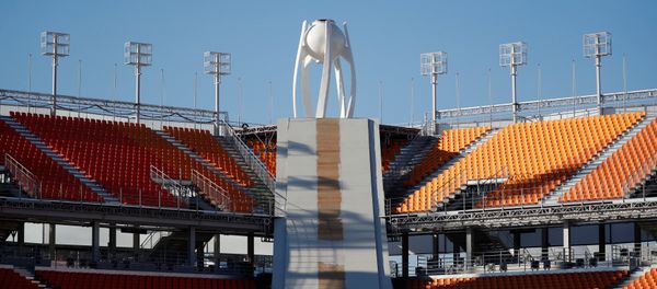 The Olympic cauldron is seen at the Olympic Stadium, venue for the opening and closing ceremonies of the 2018 Pyeongchang Winter Olympic Games in Pyeongchang, South Korea, December 12, 2017 The Olympic cauldron is seen at the Olympic Stadium, venue for the opening and closing ceremonies of the 2018 Pyeongchang Winter Olympic Games in Pyeongchang, South Korea, December 12, 2017 - Sputnik International