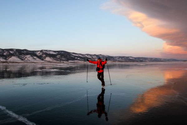 Baikal in Winter: Pure Beauty of a Frozen Lake - Sputnik International