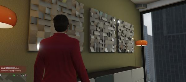 A screenshot of an art object seen by Ivan Belkin in Grand Theft Auto V. A screenshot of an art object seen by Ivan Belkin in Grand Theft Auto V. - Sputnik International