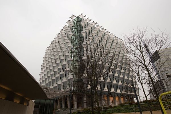 The new United States embassy building is seen during a press preview near the River Thames in London, Britain December 13, 2017 The new United States embassy building is seen during a press preview near the River Thames in London, Britain December 13, 2017 - Sputnik International