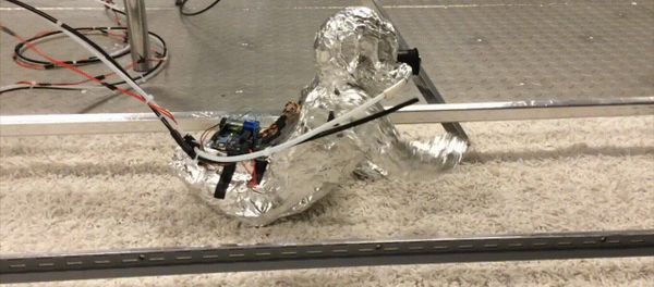 A robot baby was used to determine how much biological material crawling infants stir up from carpets by a research team led by Brandon E. Boor, an assistant professor at Purdue University A robot baby was used to determine how much biological material crawling infants stir up from carpets by a research team led by Brandon E. Boor, an assistant professor at Purdue University - Sputnik International